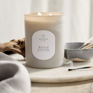 Wood House Soy Candle - Cream